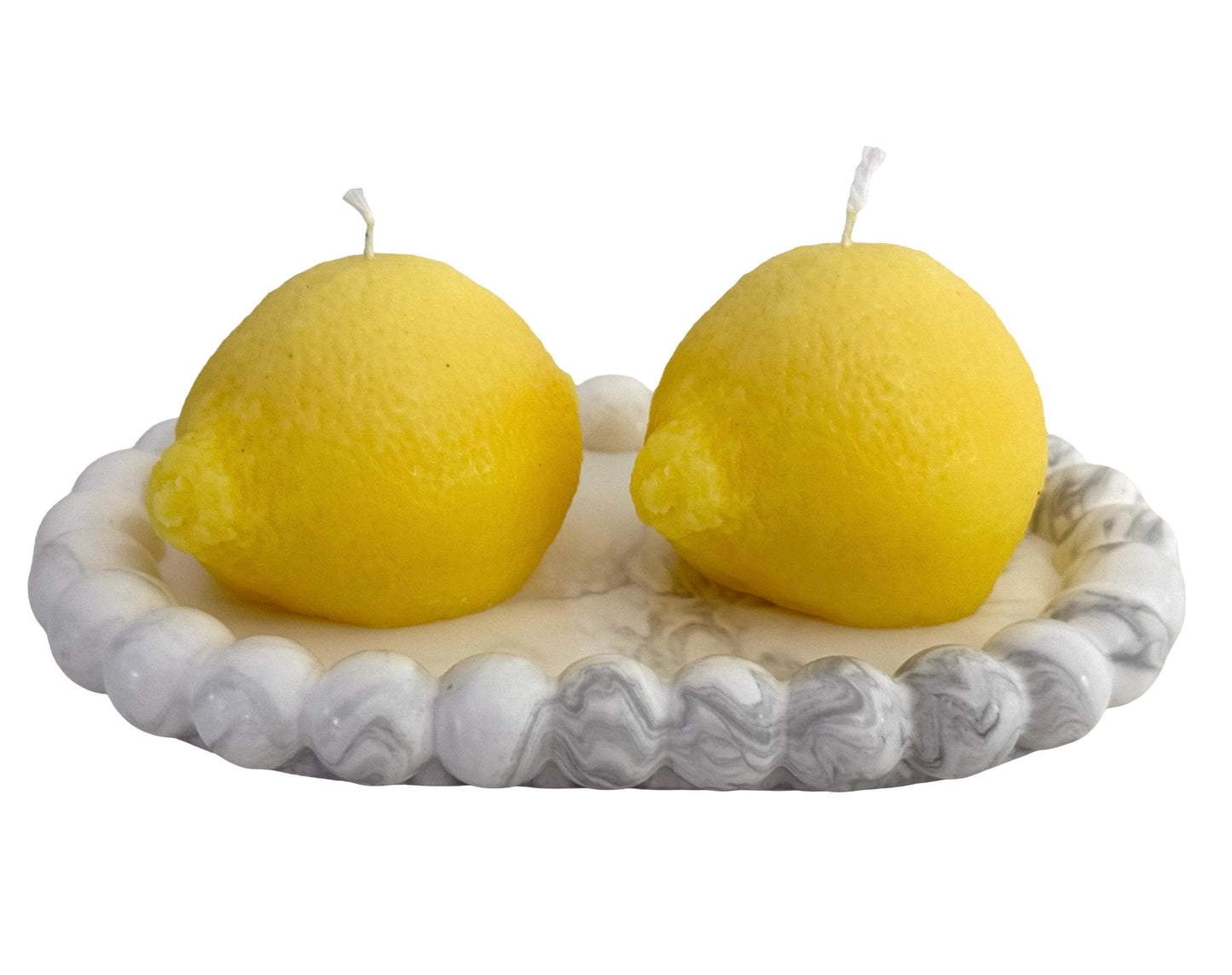 Lemons Handmade Soy Candles, Summer Home Decor,  Holiday Decorations,  Luxury Candle