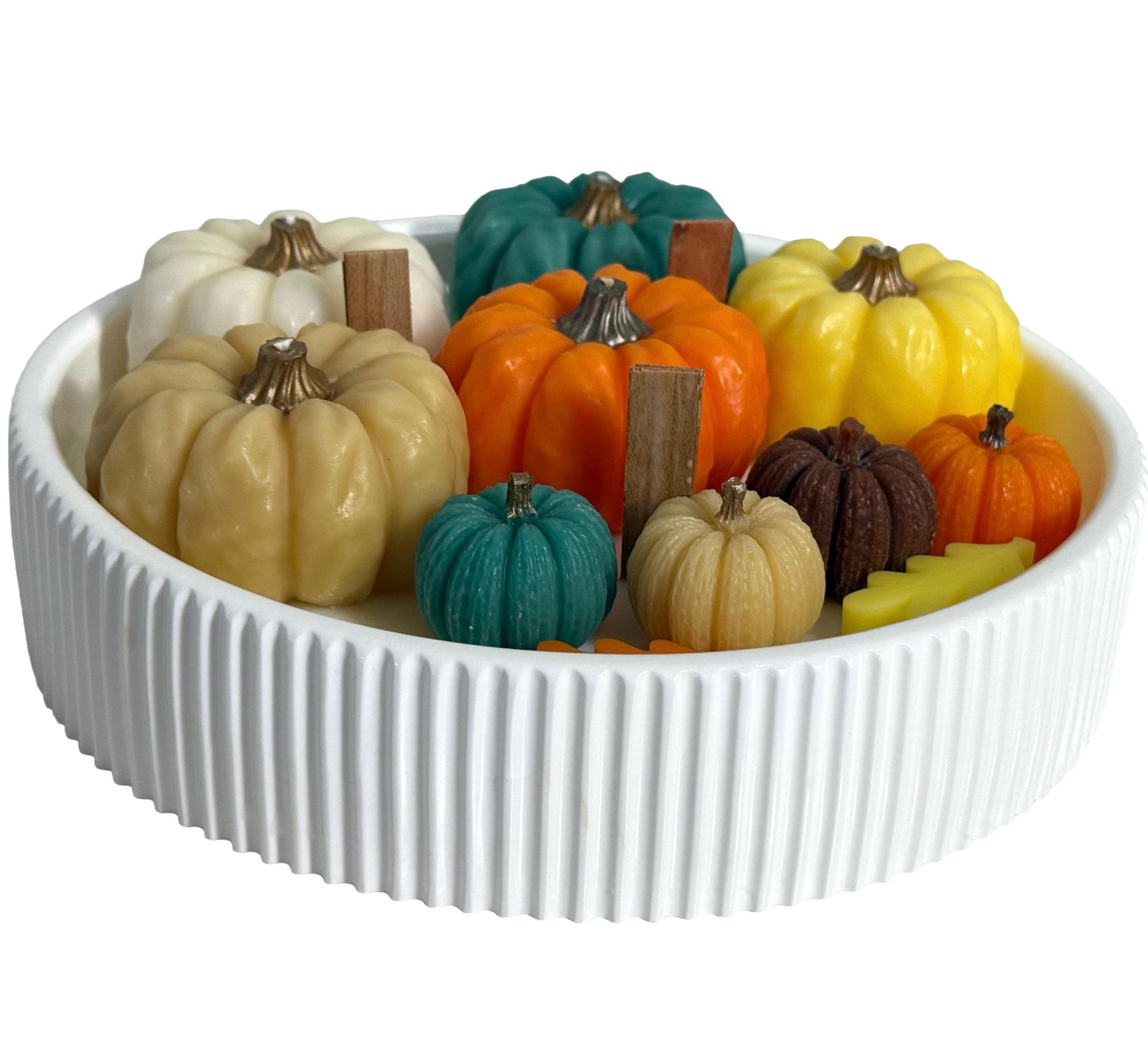 Fall Pumpkins Handmade Soy Candles, Thanksgiving Home Decor, Holiday Decorations, Housewarming Gift, Luxury Candle