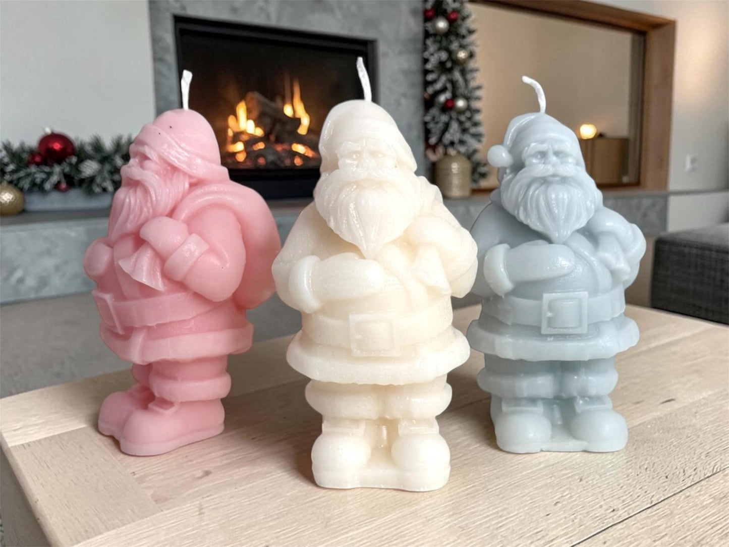 Christmas Candle, Winter Holidays Home Decor