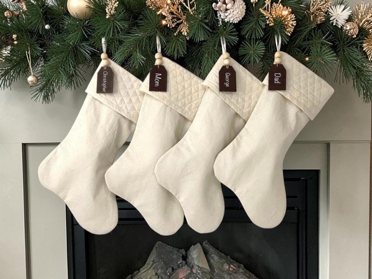Personalized Christmas Stockings - SET OF 5