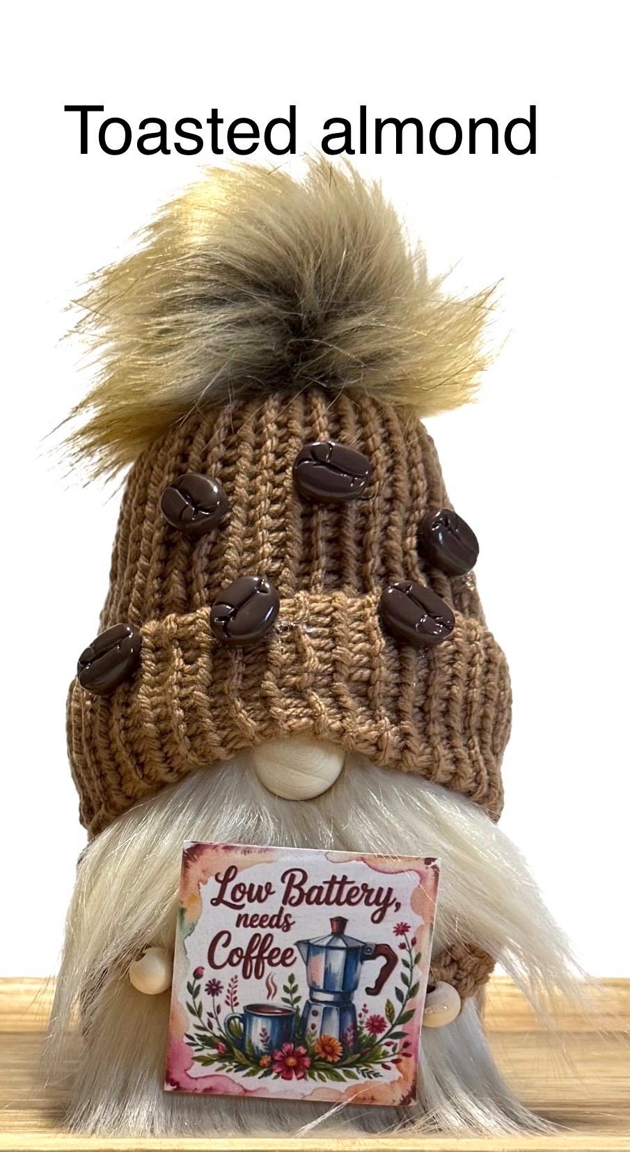Coffee Gnome, Kitchen Home Decoration , Tiered Tray Decor