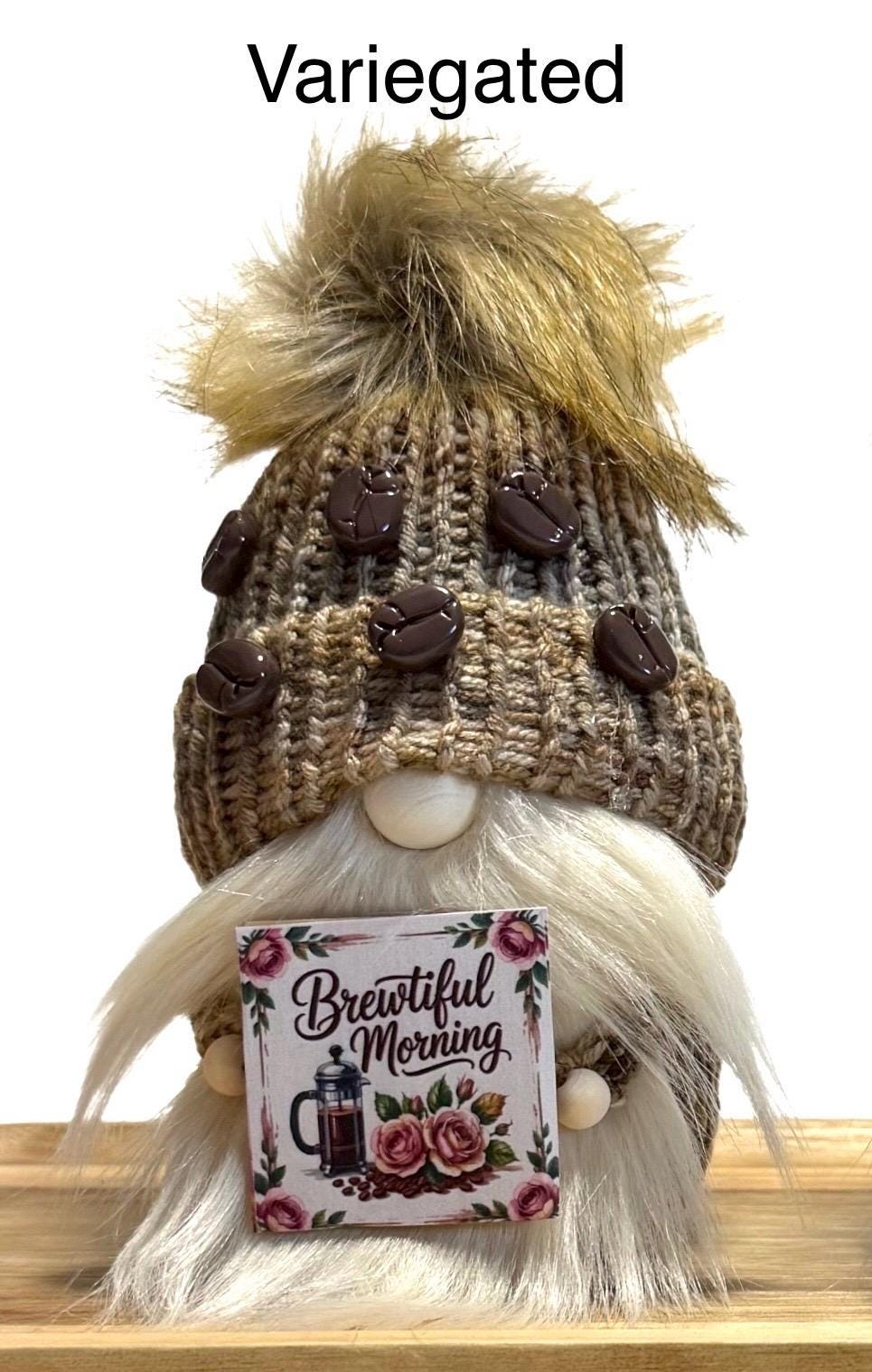Coffee Gnome, Kitchen Home Decoration , Tiered Tray Decor