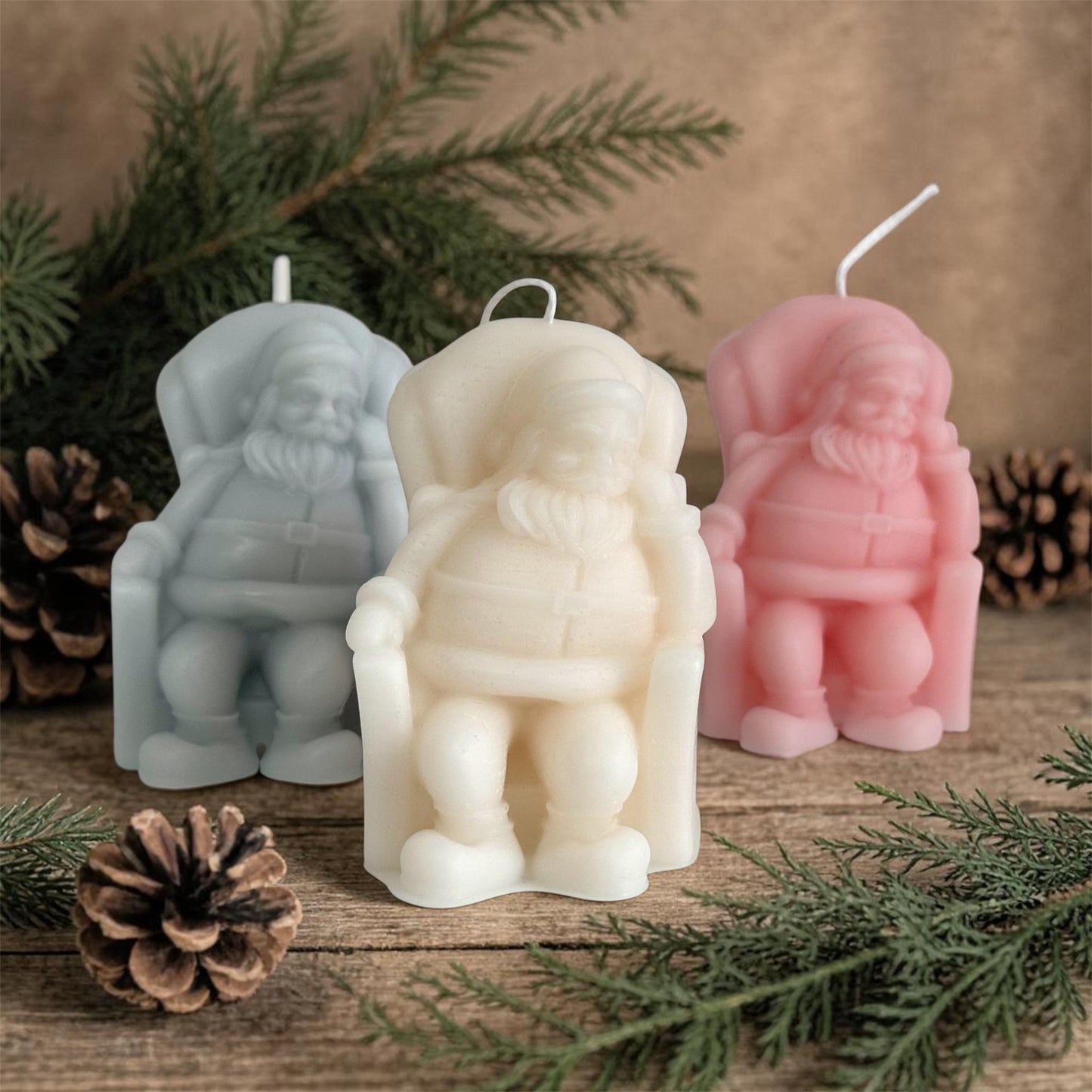 Christmas Candle, Winter Holidays Home Decor