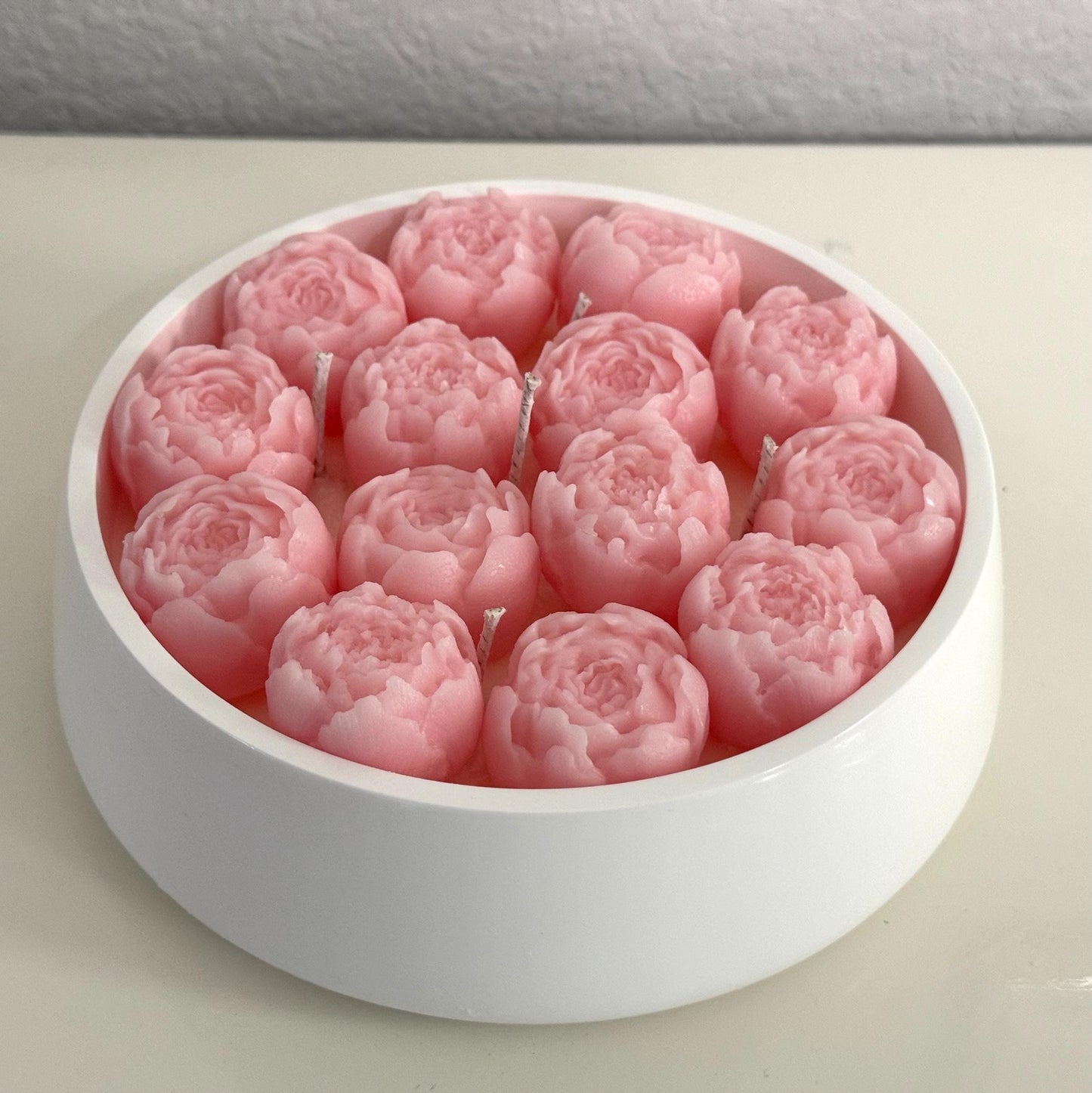 Peony  Handmade Soy Candles, Cozy Home Decor, Holiday Decorations, Housewarming Gift, Luxury Candle