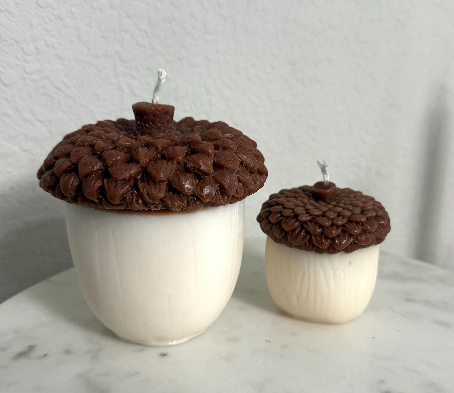 Acorn Fall Candles, Handmade Home Decor