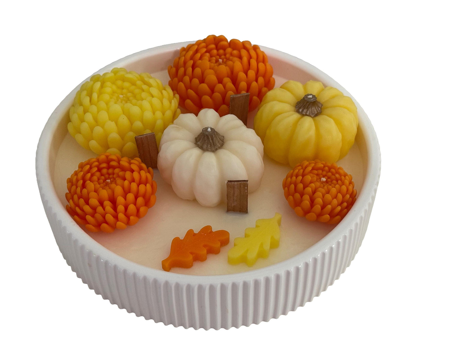 Fall Pumpkins Handmade Soy Candles, Thanksgiving Home Decor, Holiday Decorations, Housewarming Gift, Luxury Candle