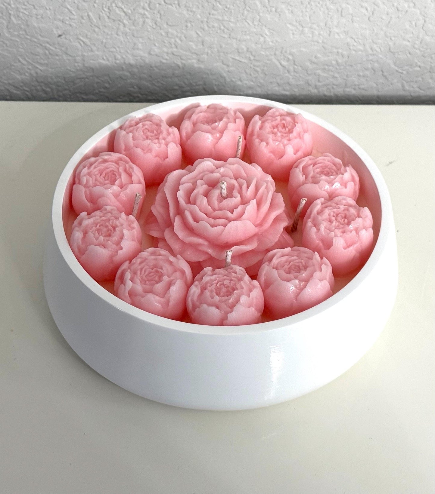 Peony  Handmade Soy Candles, Cozy Home Decor, Holiday Decorations, Housewarming Gift, Luxury Candle