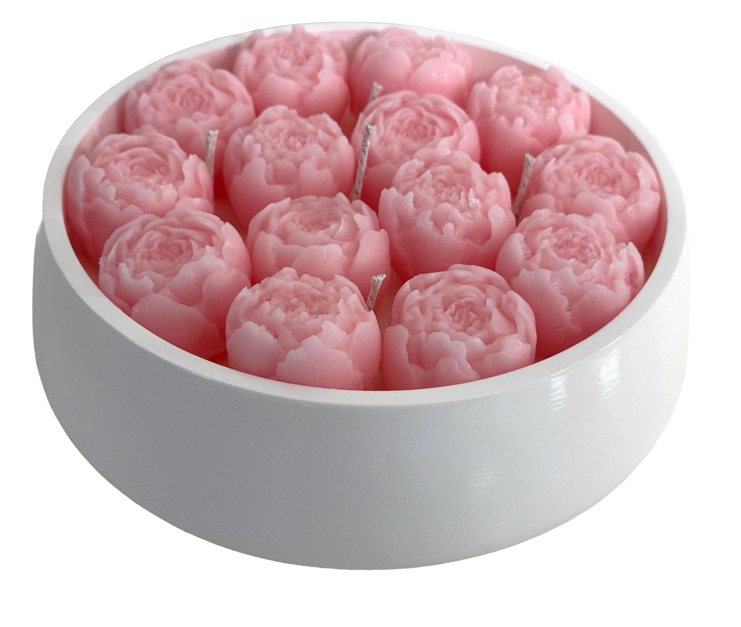 Peony  Handmade Soy Candles, Cozy Home Decor, Holiday Decorations, Housewarming Gift, Luxury Candle
