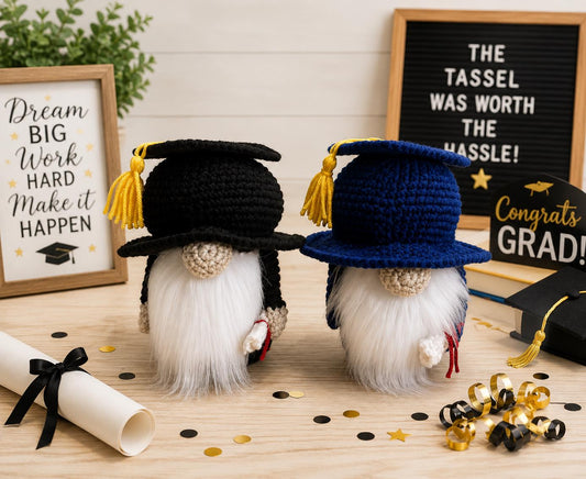 Graduation Gnome, Handmade Home Decor