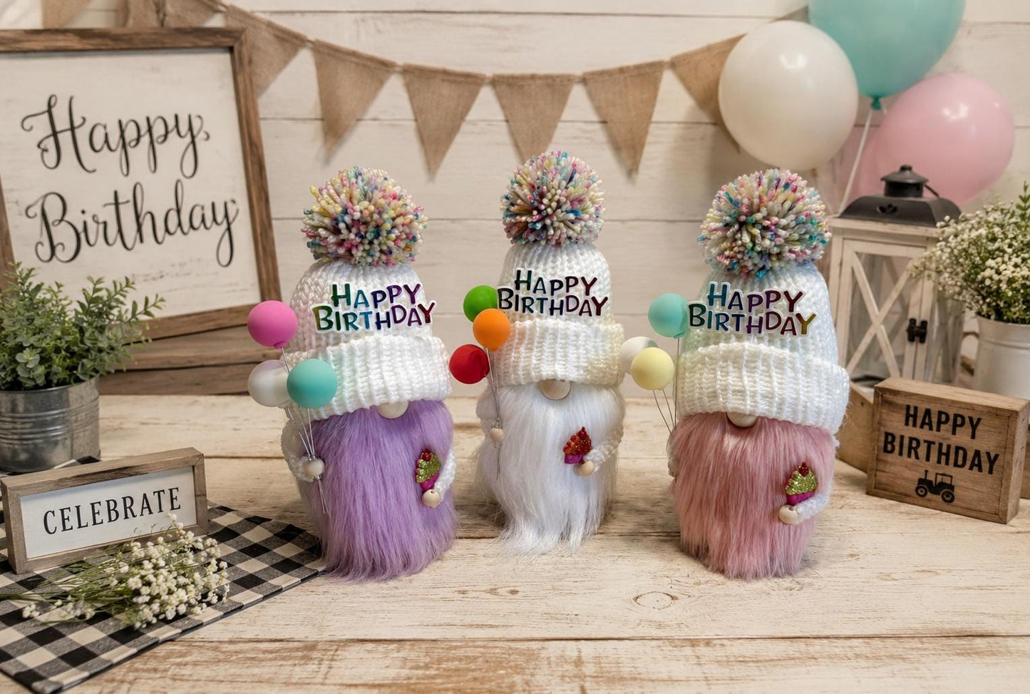 Birthday Gnome : Cupcake Gnome
