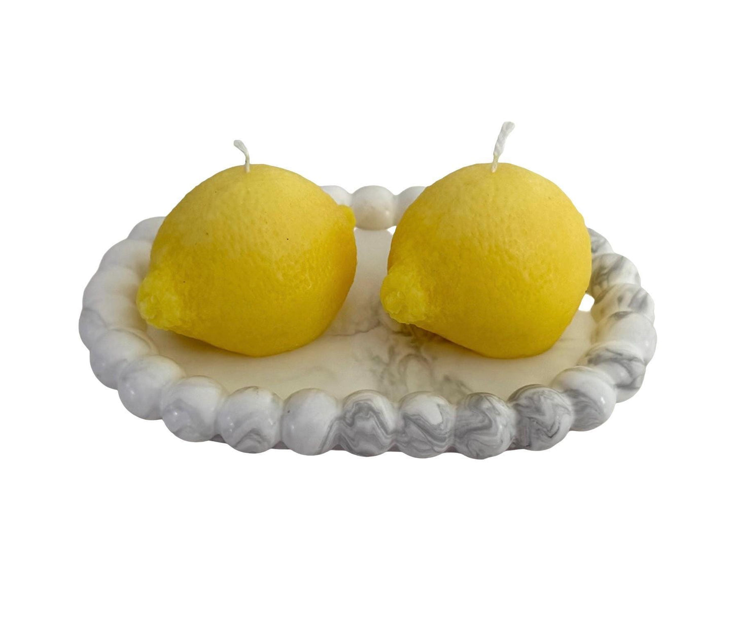 Lemons Handmade Soy Candles, Summer Home Decor,  Holiday Decorations,  Luxury Candle