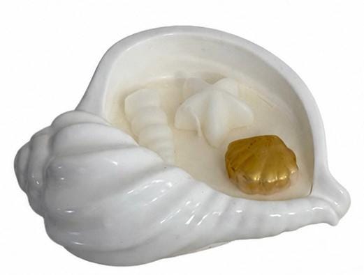 Seashells  Handmade Soy Candles, Cozy Home Decor, Beach House Decorations, Housewarming Gift, Luxury Candle